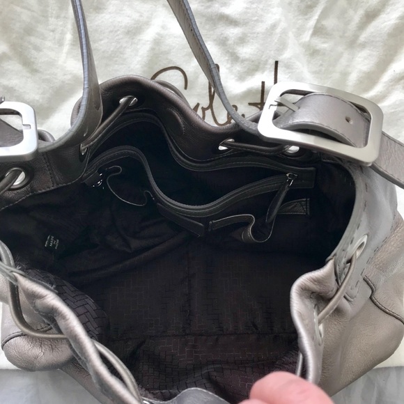 EUC Cole-Haan leather handbag with dustbag. - Picture 6 of 8